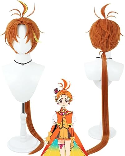 キュアウイング コスプレ ウィッグ ひろがるスカイ！プリキュア キュアウィング ツバサ コスプレ